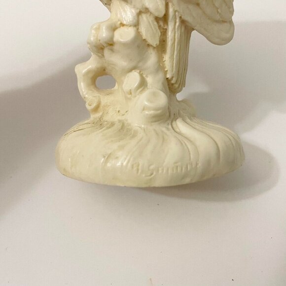 Vintage Santini Made in Italy Owl Figurine 5.5 Inch Tall - Picture 8 of 16